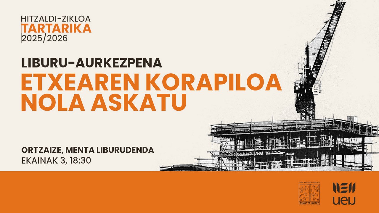 «Etxearen korapiloa nola askatu» liburuaren aurkezpena
