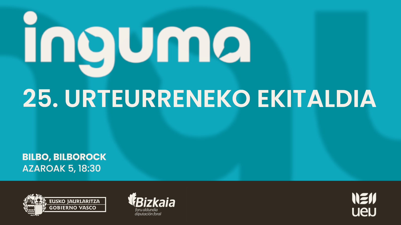 Inguma datu-basearen 25. urteurreneko ekitaldia