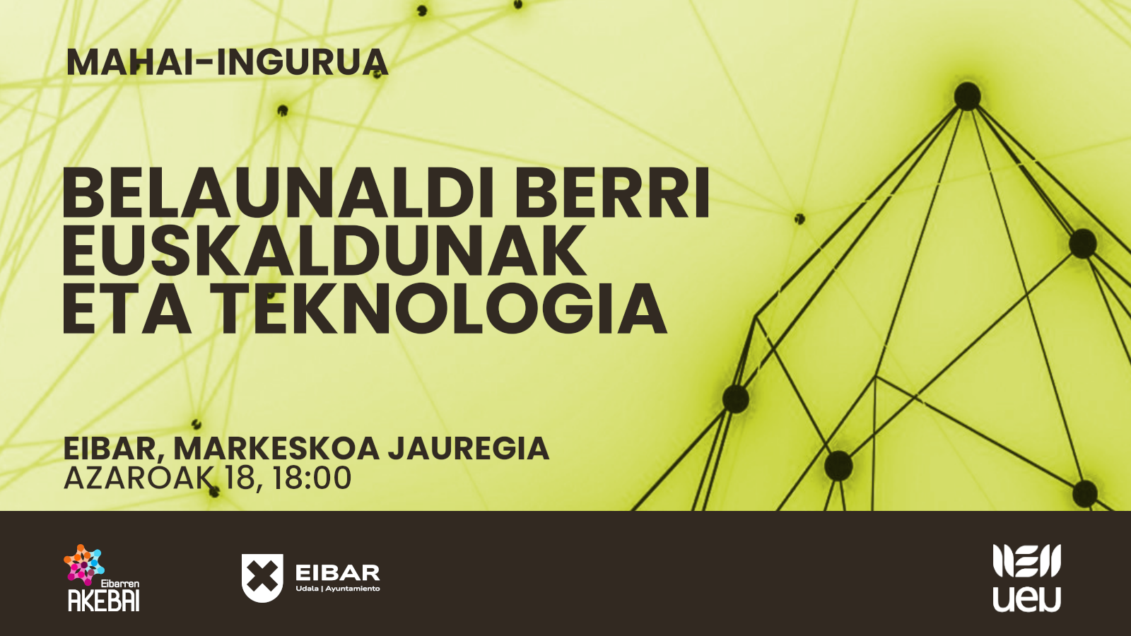 Mahai-ingurua: Belaunaldi berri euskaldunak eta teknologia