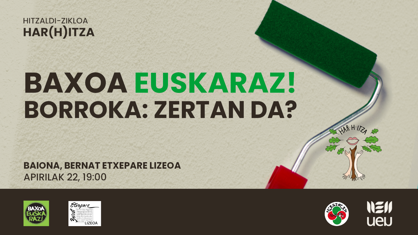 Solasaldia: «Baxoa Euskaraz! borroka: zertan da?»