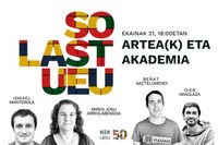 “Artea(k) eta akademia” solasaldia