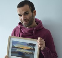 Eñaut Aiartzaguena Bravo: "Akuarelekin aire zabalean aritzeak gure inguruaz eta naturaz gozatzeko aukera ematen digu"