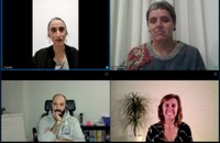 "Hezkidetzatik pedagogia feministetara: euskal curriculuma iparrorratz" graduondokoari buruzko solasaldia ikusgai dago