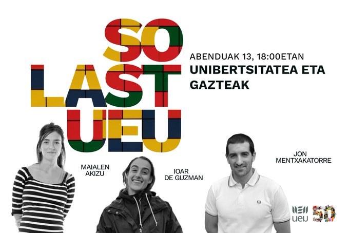 “Unibertsitatea eta gazteak” solasaldia