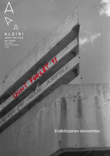 Aldiri 35. Eraikitzearen ekonomiaz