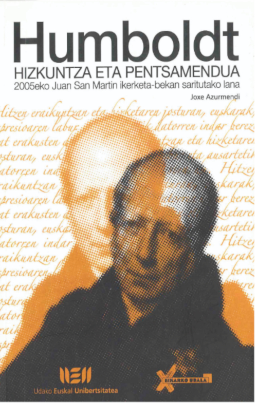 Humboldt: hizkuntza eta pentsamendua