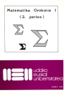 Matematika Orokorra I (2. partea)