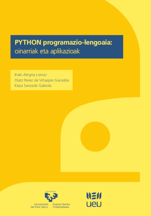 PYTHON programazio-lengoaia: oinarriak eta aplikazioak