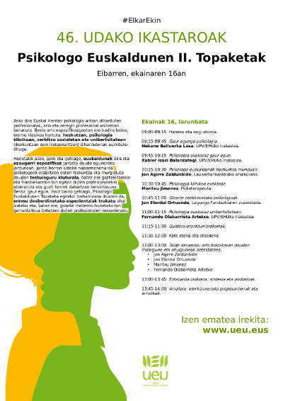 Psikologo Euskaldunen II. Topaketak.