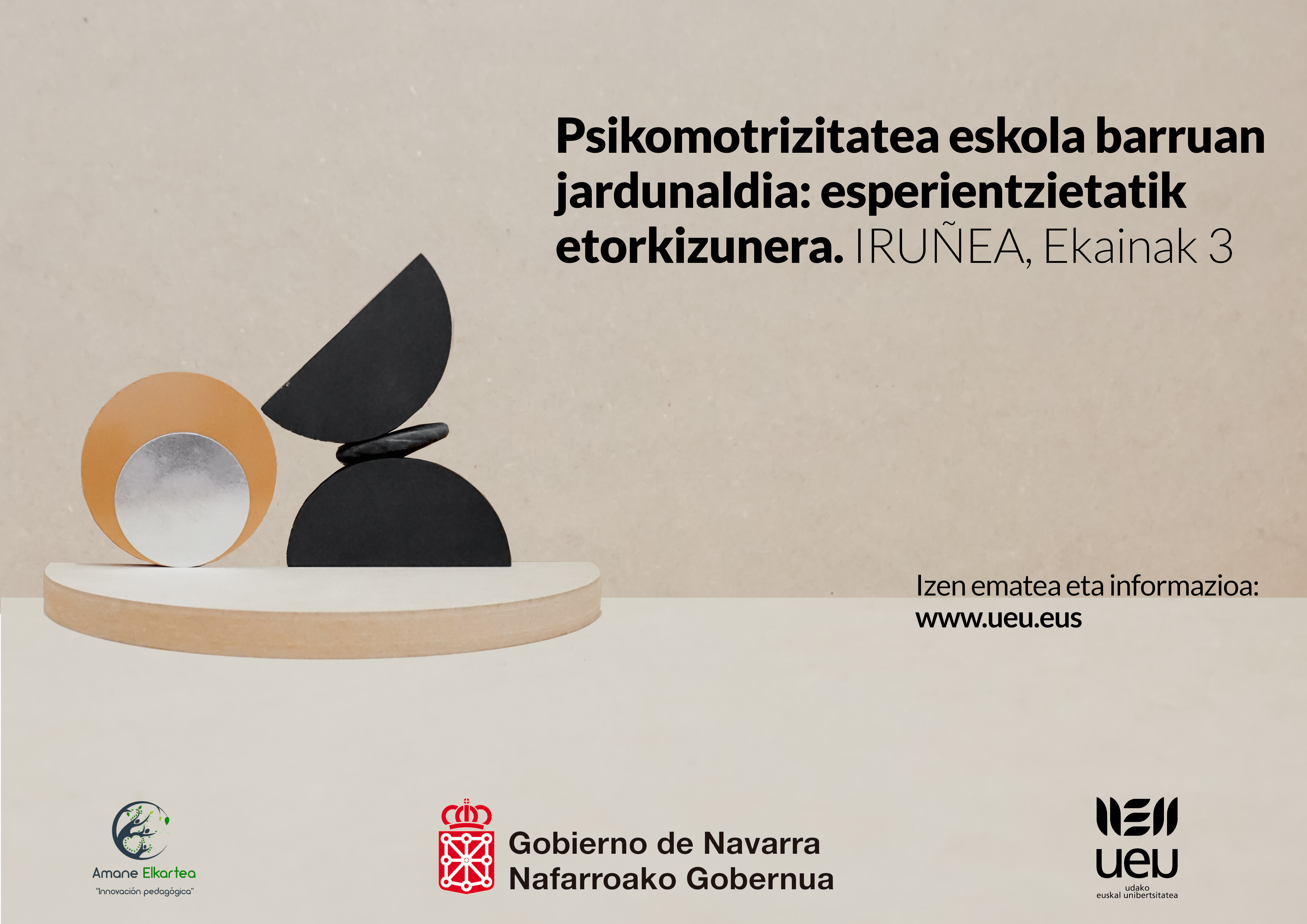 Psikomotrizitatea eskola barruan jardunaldia: esperientzietatik etorkizunera