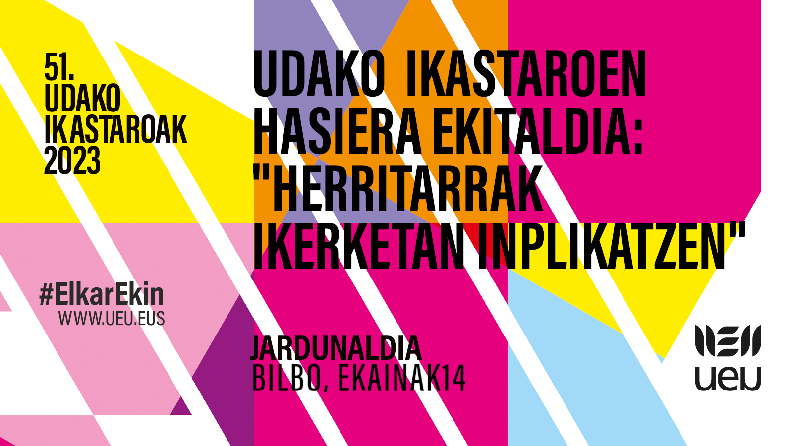 Herritarrak ikerketan inplikatzen. (Hasiera Ekitaldia)