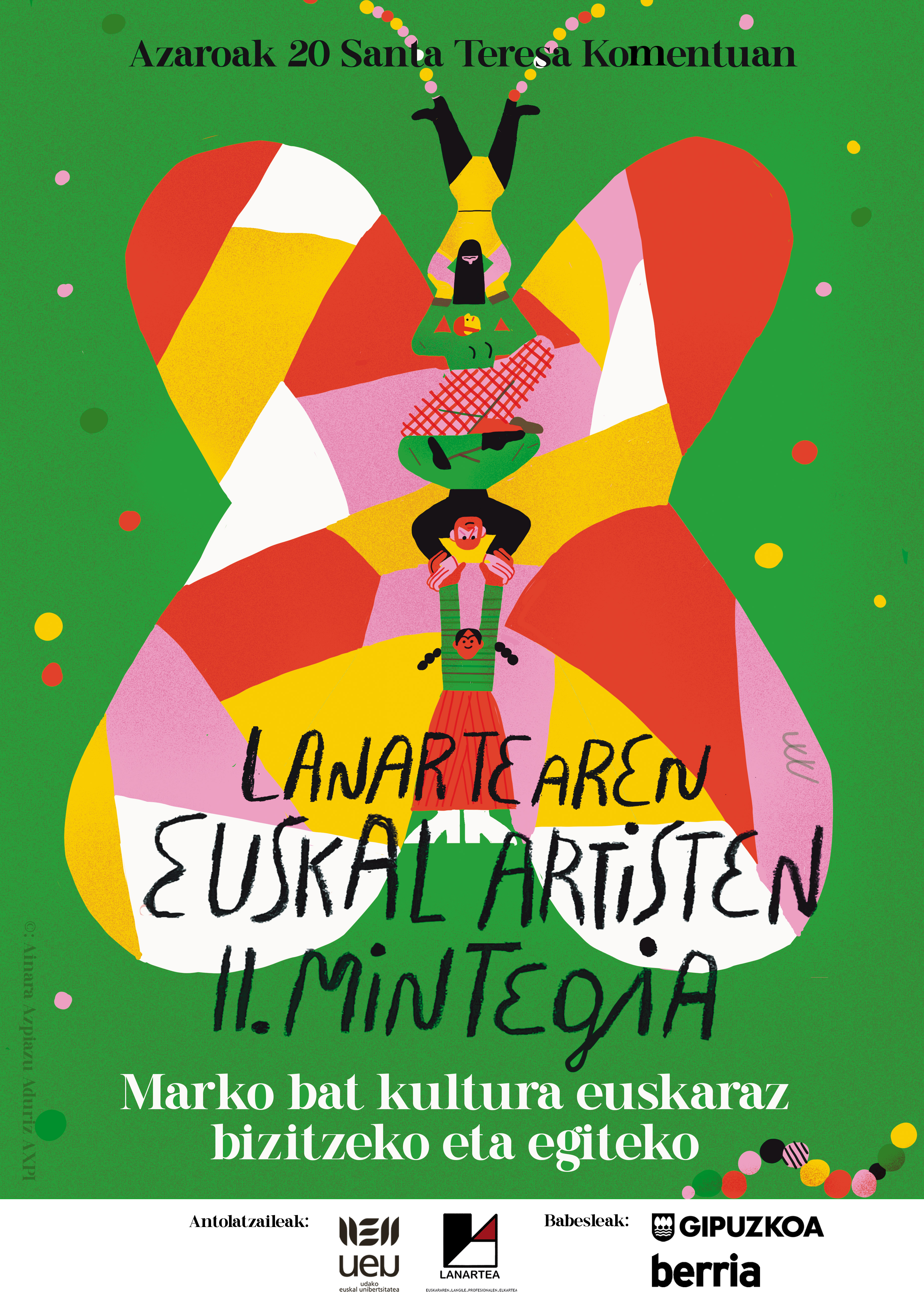 Euskal Artisten II. Mintegia: Marko bat kultura euskaraz bizitzeko eta egiteko, minorizazioan ez betikotzeko