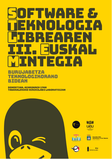 Software eta Teknologia Librearen III. Euskal Mintegia.