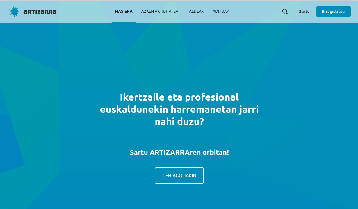 ARTIZARRA sare soziala berritu dugu!