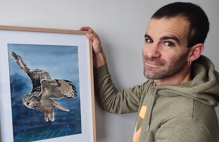 Eñaut Aiartzaguena: "Arte plastikoak balioan jartzea da nire helburua"