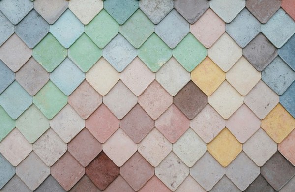 Koloretako mosaiko baten argazkia